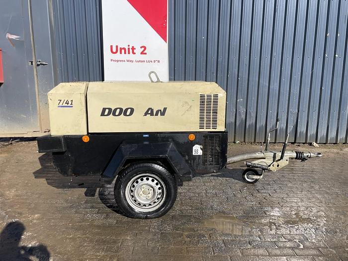 Used Doosan 7/41 4.0 m3/min Compressor