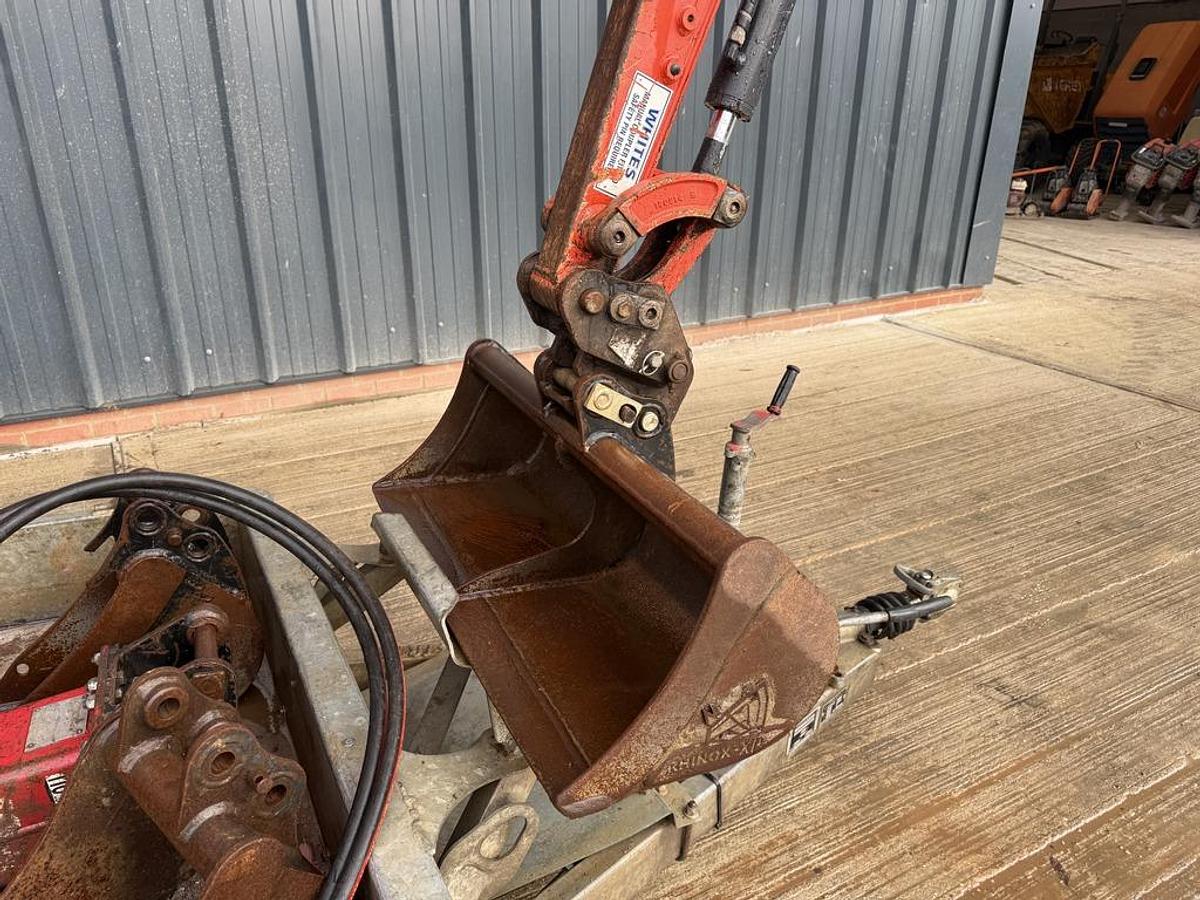 Used Kubota U17-3 1,7t Mini Excavator +Trailer +Breaker