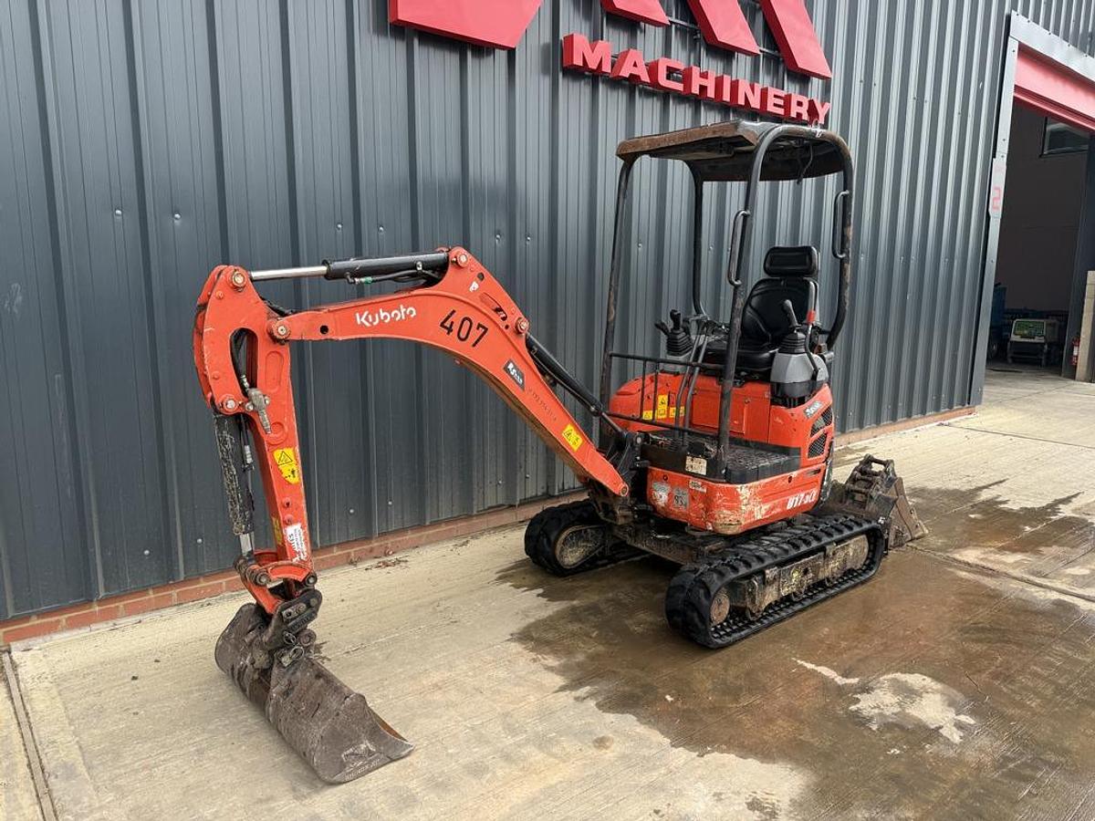 Used Kubota U17-3 1,7t Mini Excavator