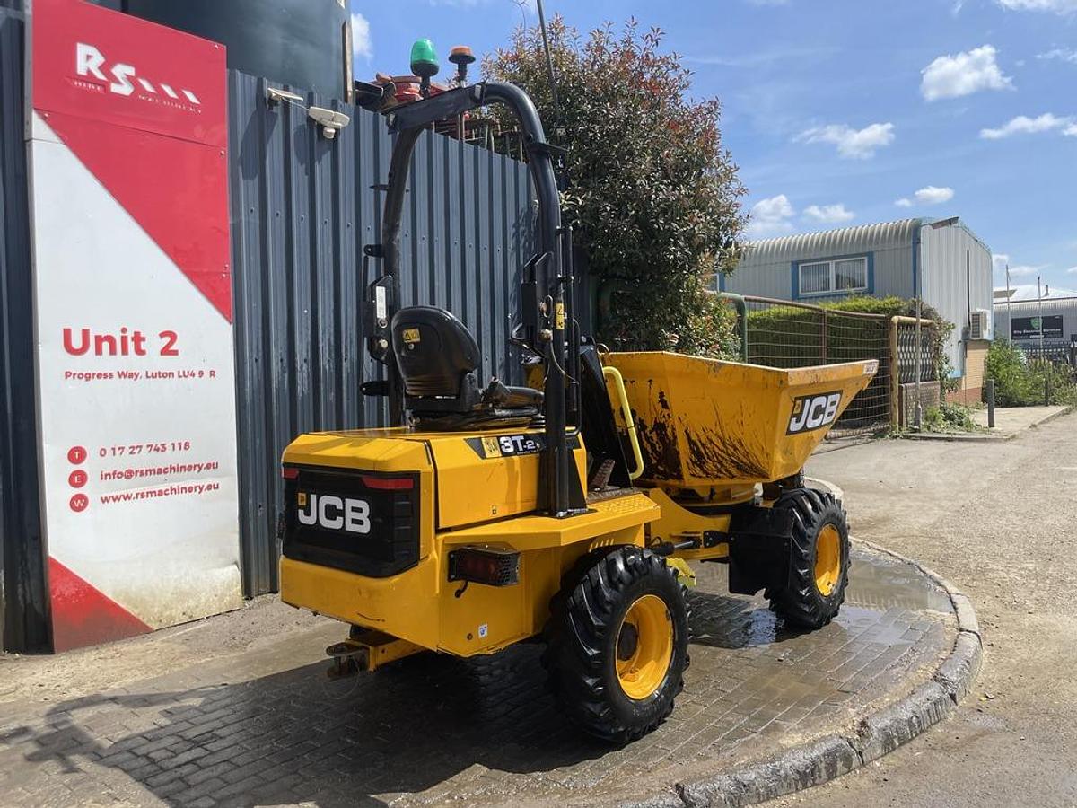 Used JCB 3T-2 ST 3 Ton Swivel Dumper