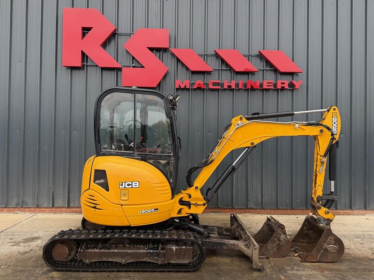 Used JCB 8025 ZTS 2.9t Mini Excavator