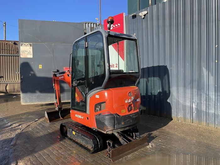 Used Kubota KX016-4 1.6t Mini Excavator