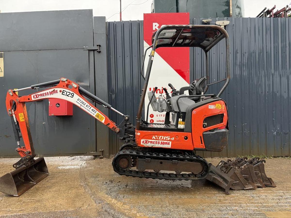 Used Kubota KX015-4 1.5t Mini Excavator