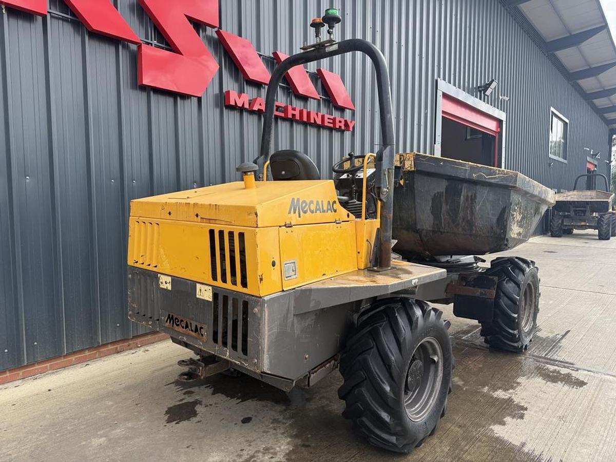 Used Mecalac TA6s 6t Swivel Dumper