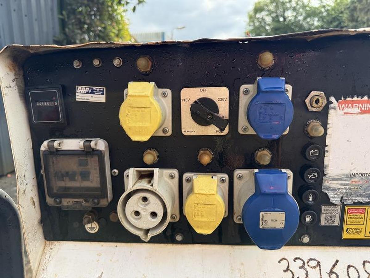 Used Stephill SSD6000 6 kVA Generator