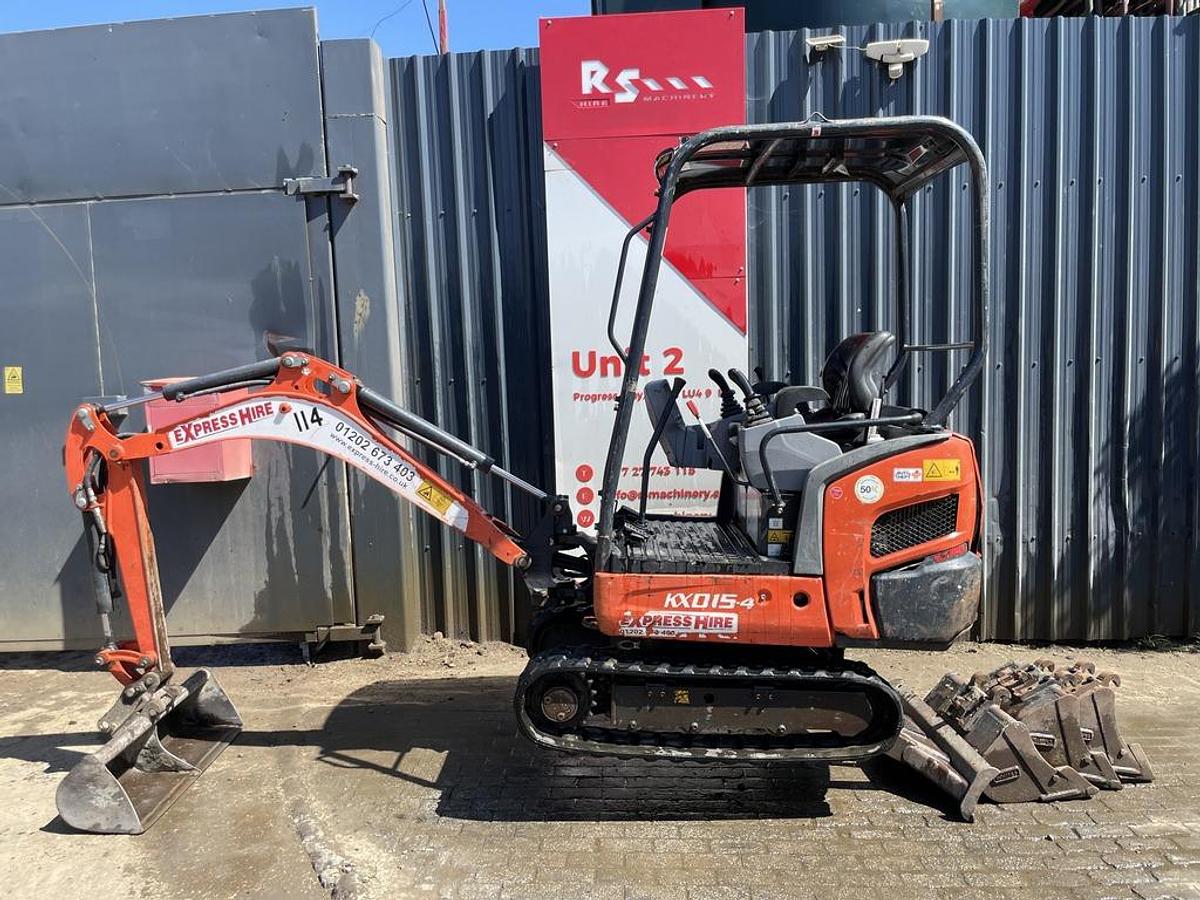 Used Kubota KX015-4 1.5t Mini Excavator