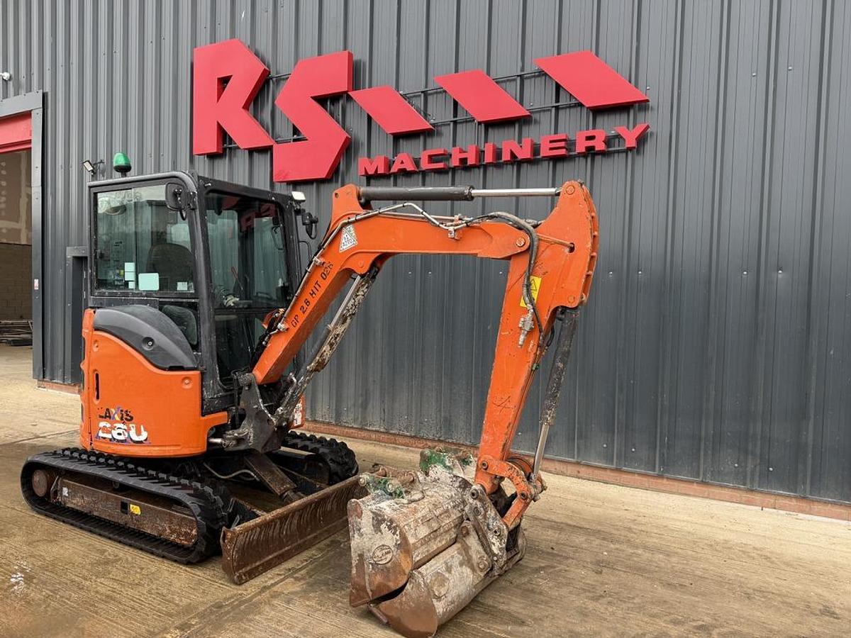 Used Hitachi ZX26 U-6 2.7t Mini Excavator
