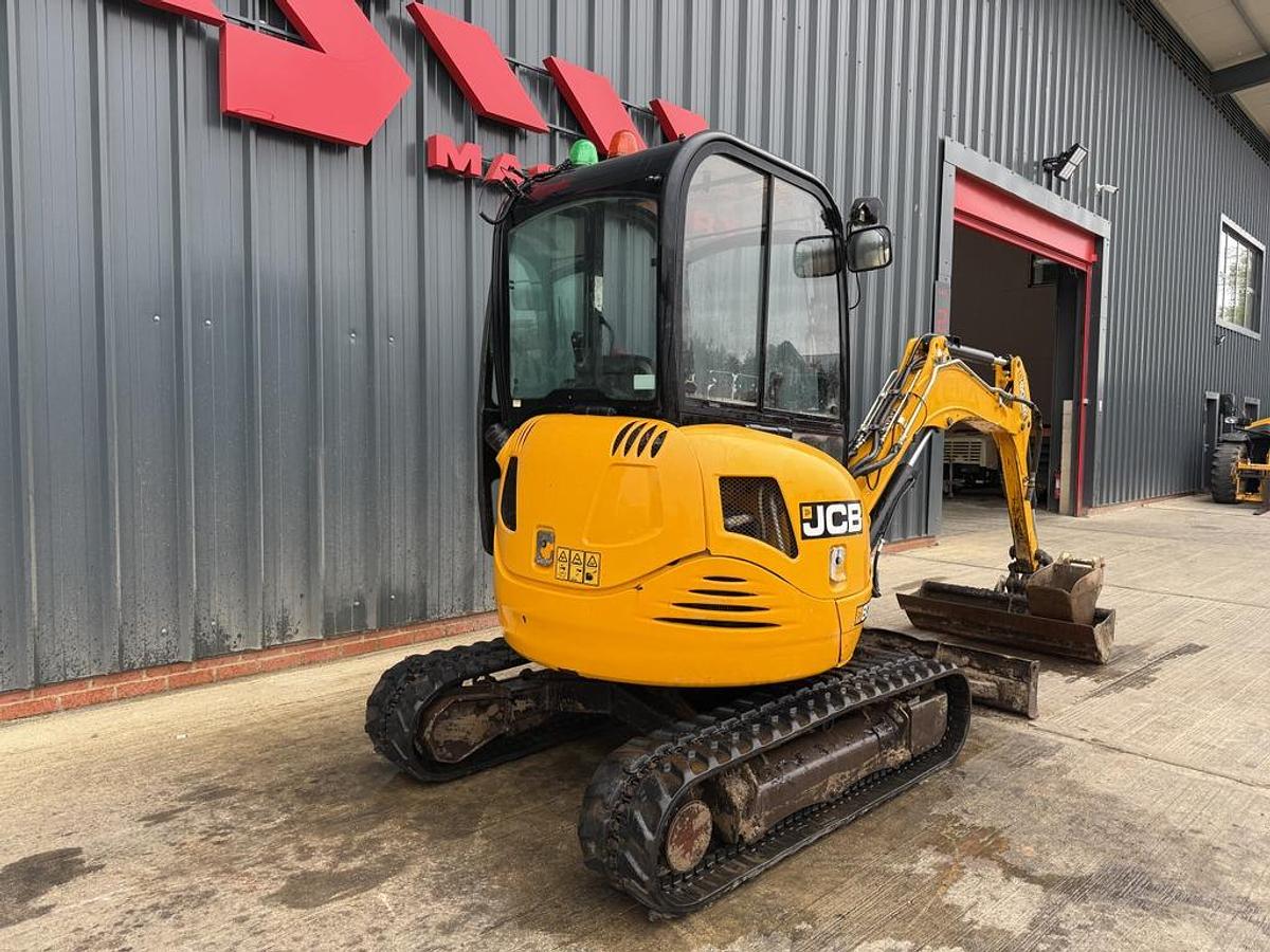 Used JCB 8025 ZTS 2.9t Mini Excavator