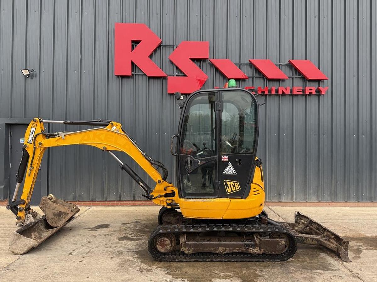 Used JCB 8025 ZTS 2.9t Mini Excavator