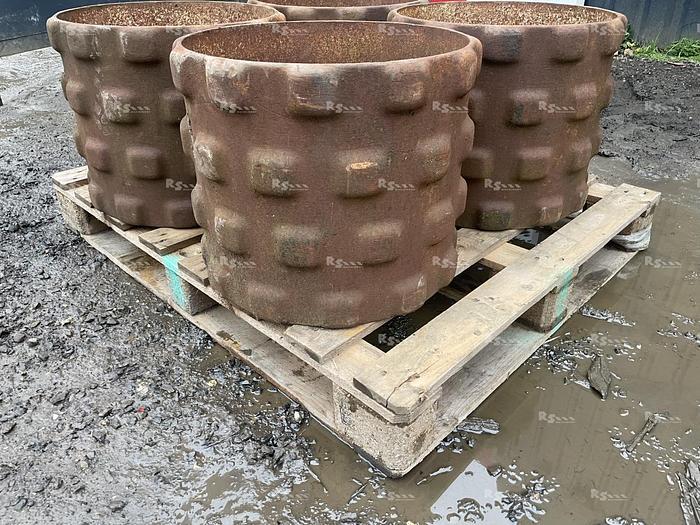 Used TRENCH COMPACTOR PADFOOT DRUMS