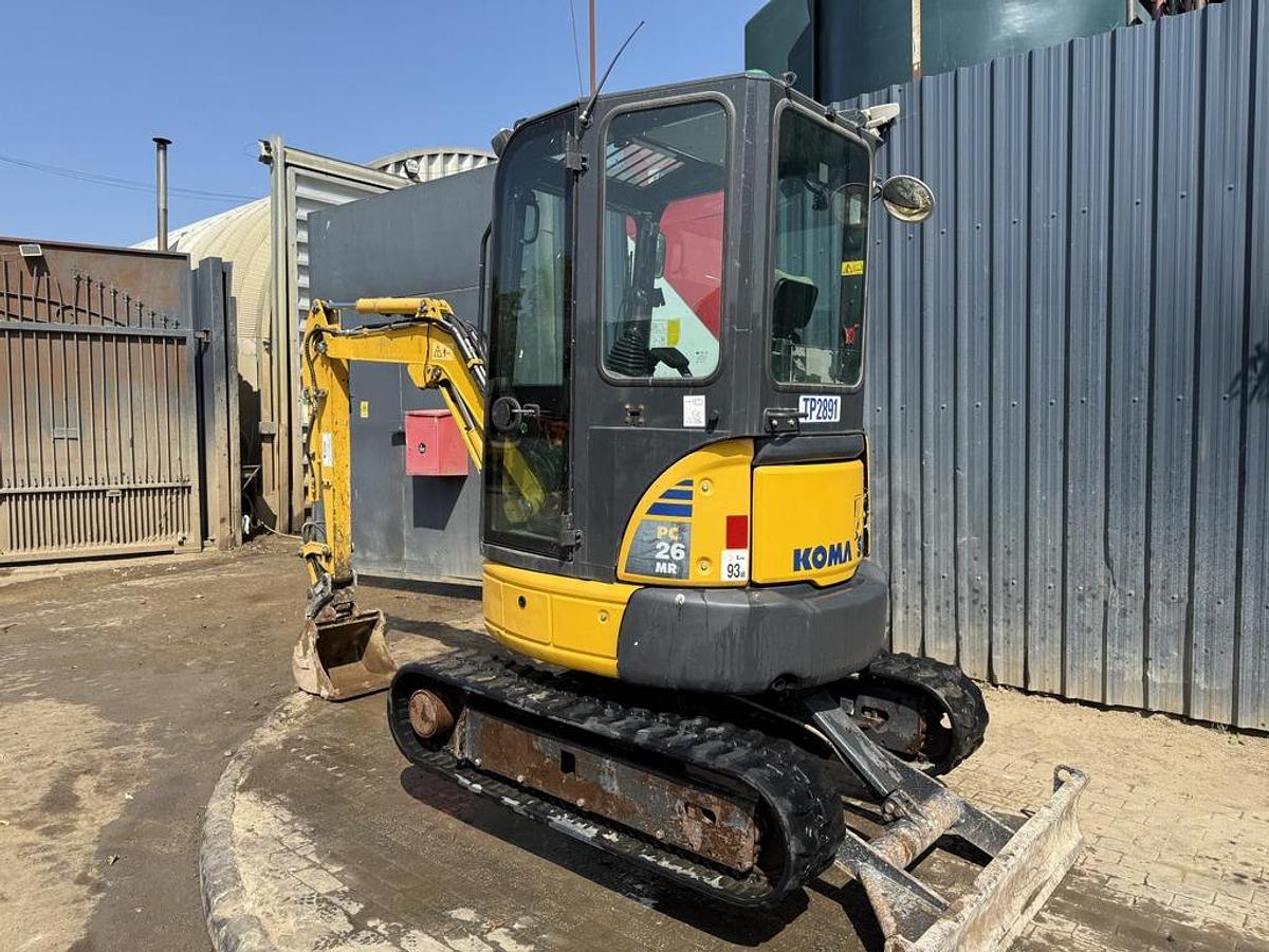 Used Komatsu PC26 MR-3 2.7t Mini Excavator