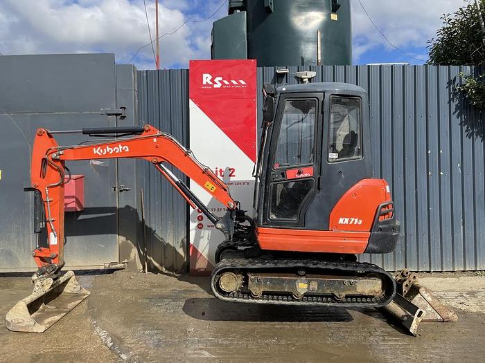 Used Kubota KX71-3 2.8t Mini Excavator