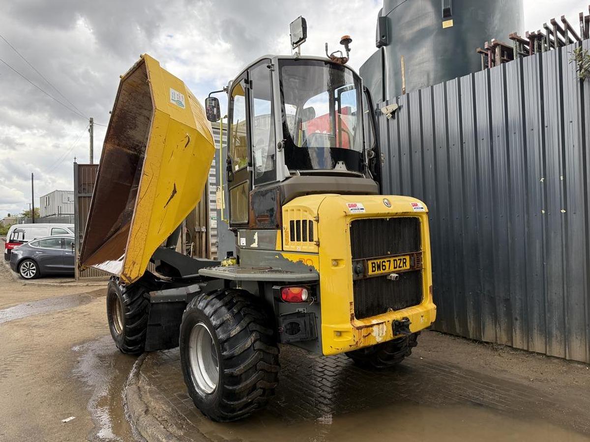 Used Wacker Neuson DW90 9 Ton Swivel Dumper