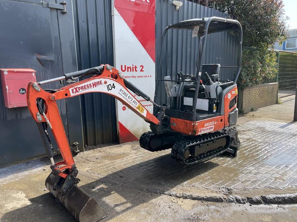 Used Kubota KX015-4 1.5t Mini Excavator
