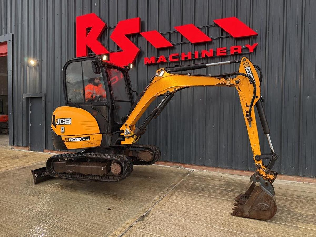 Used JCB 8026 CTS 2.8t Mini Excavator