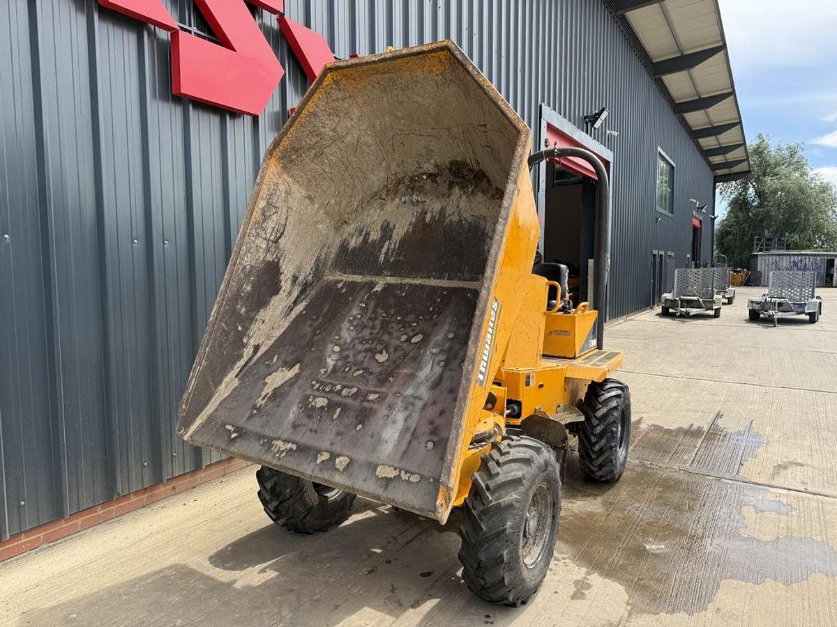 Used Thwaites 3 Tonne Swivel Dumper