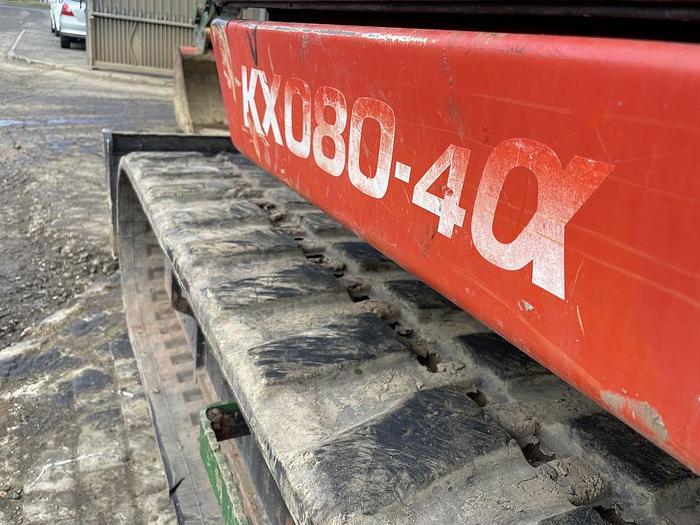 Used KUBOTA KX080-4