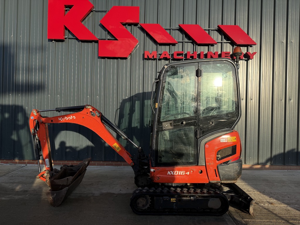 Used Kubota KX016-4 1.6t Mini Excavator