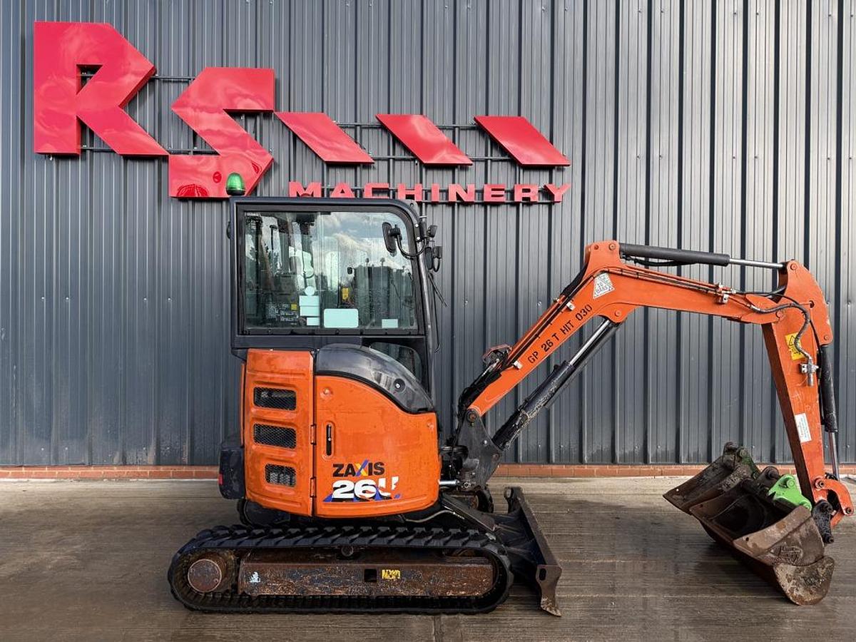 Used Hitachi ZX26 U-6 2.7t Mini Excavator