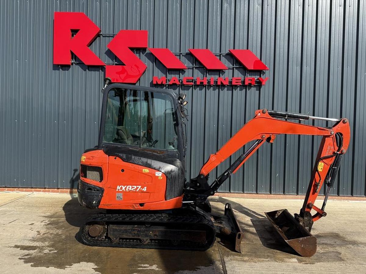 Used Kubota KX027-4 2.7t Mini Excavator