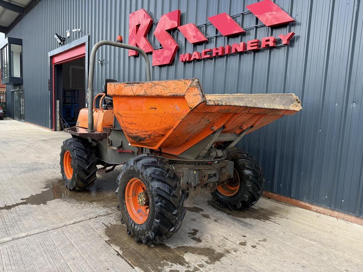 Used Ausa D600 APG 6 Ton Swivel Dumper
