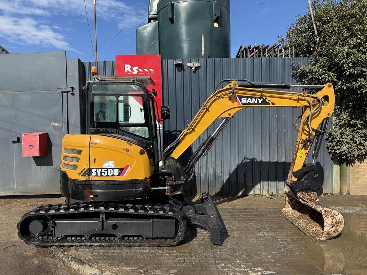 Used Sany SY50U 5t Mini Excavator