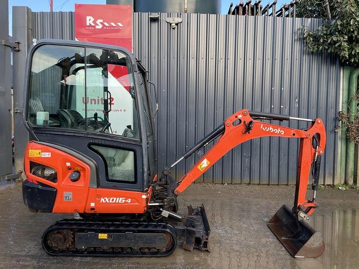 Used Kubota KX016-4 1.6t Mini Excavator