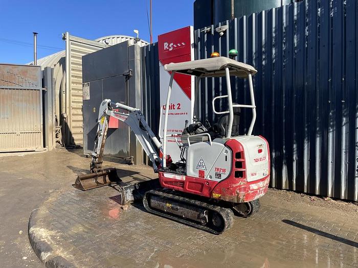 Used Takeuchi TB216 1.8t Mini Excavator
