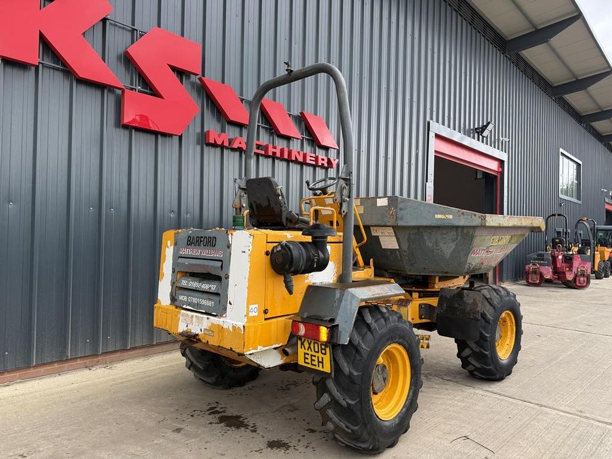 Used Barford SXR6000 6 Ton Swivel Dumper