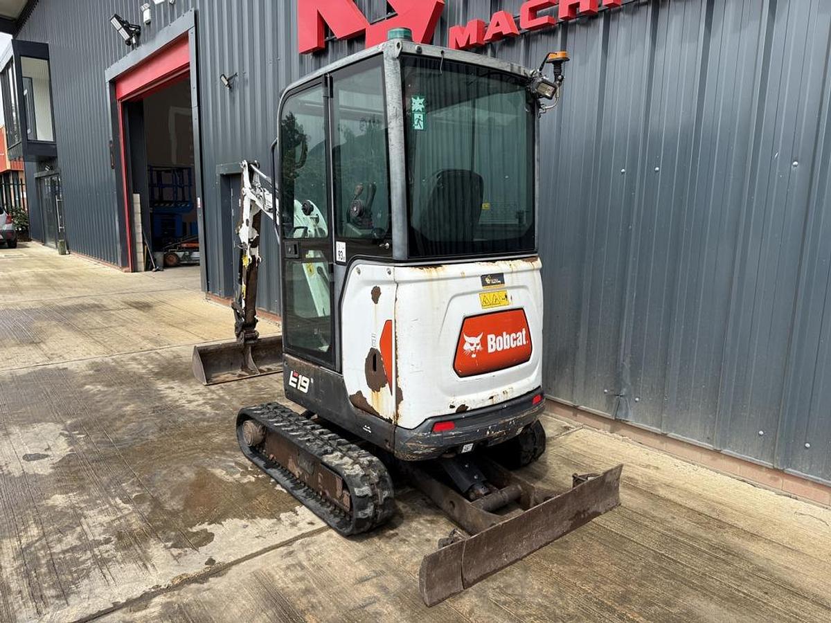 Used Bobcat E19 2t Mini Excavator