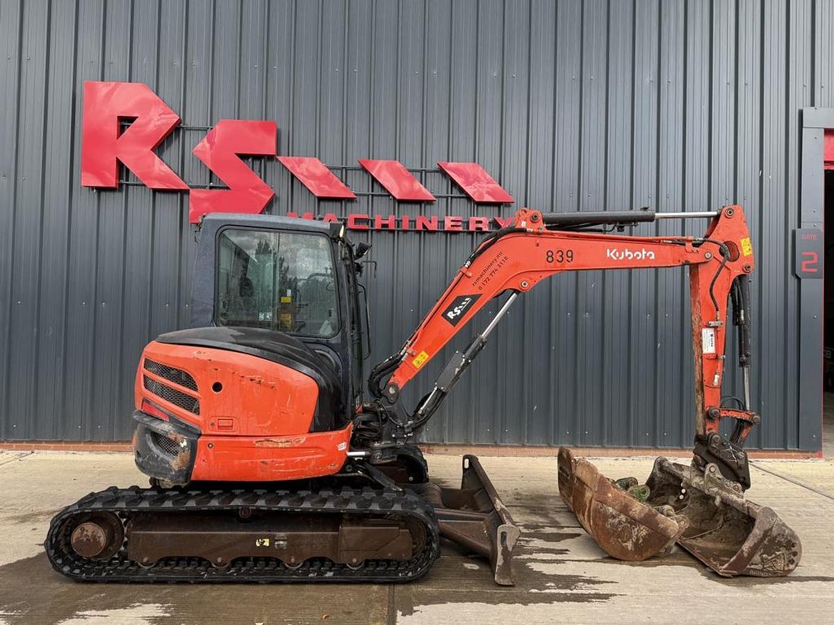 Used Kubota U48-4 5t Mini Excavator