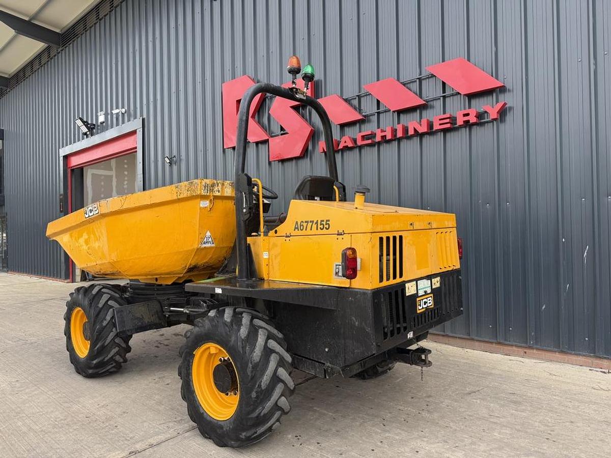 Used JCB 6TST 6 Ton Swivel Dumper