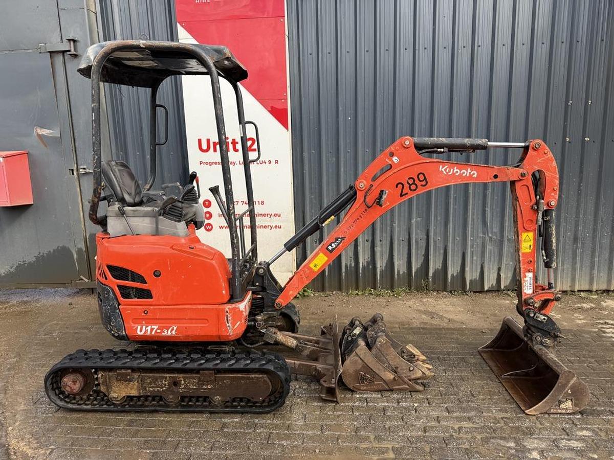 Used Kubota U17-3 1,7t Mini Excavator