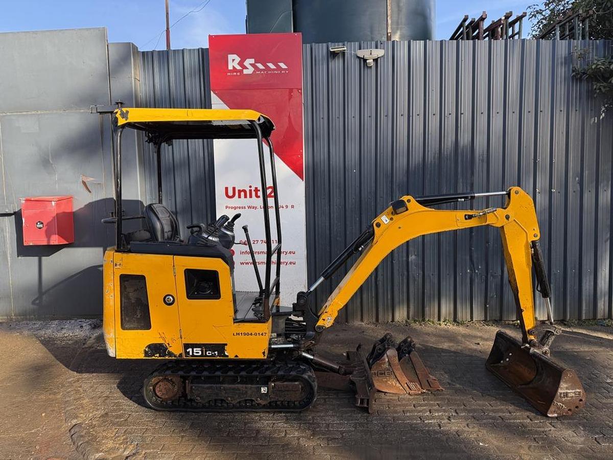 Used JCB 15C-1 1.5t Mini Excavator
