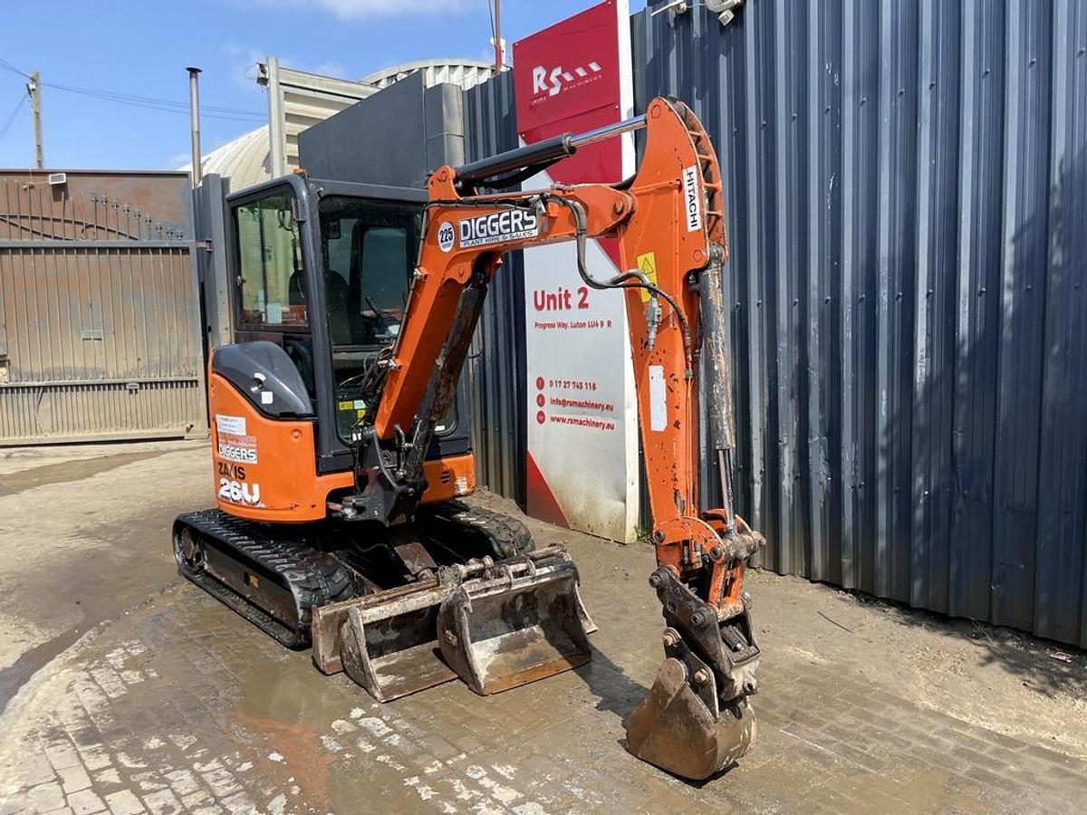 Used Hitachi ZX26 U-6 CR 2.7t Mini Excavator