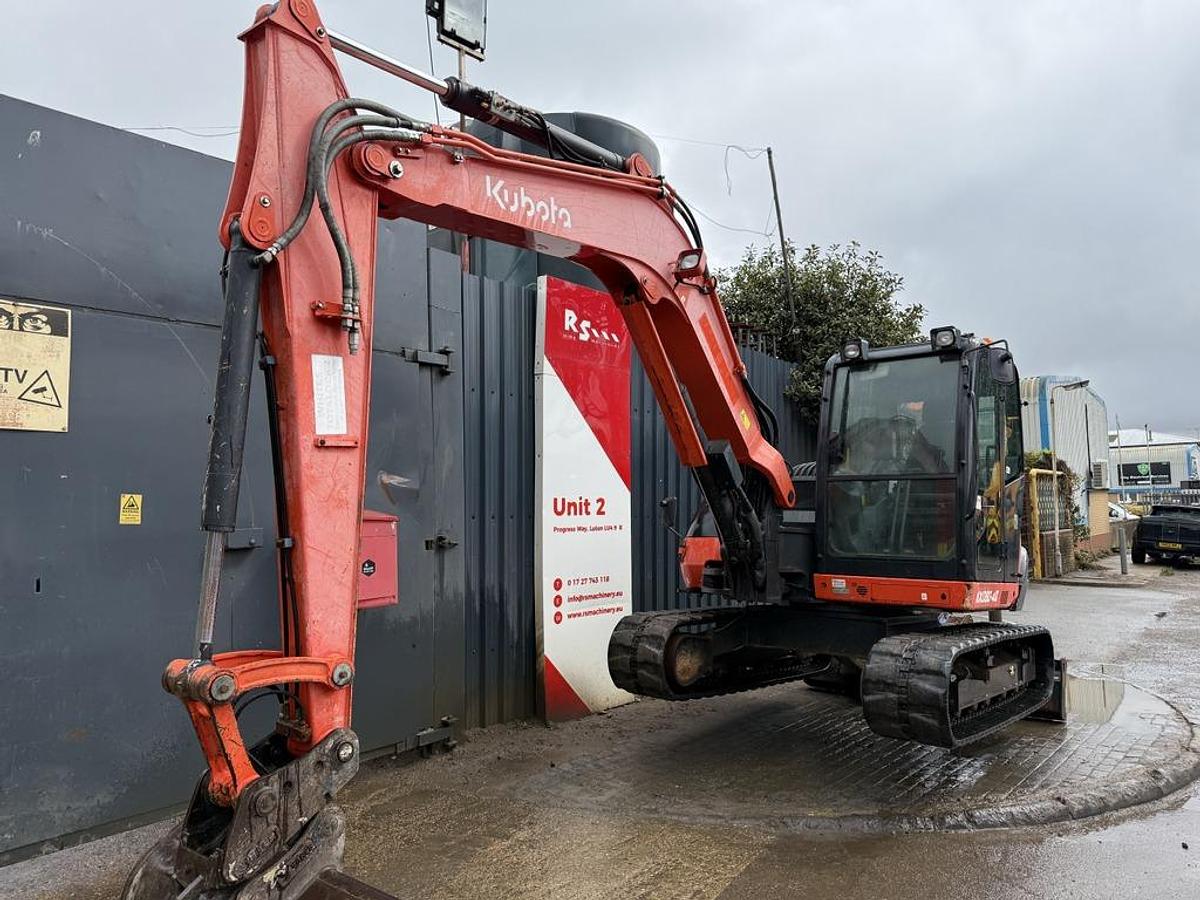 Used Kubota KX080-4 8t Mini Excavator