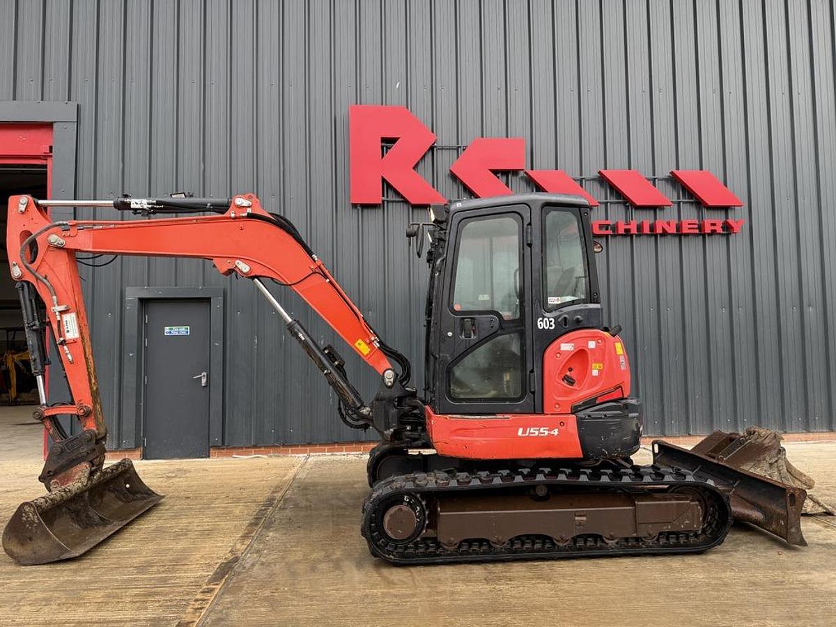 Used Kubota U55-4 5.4t Mini Excavator