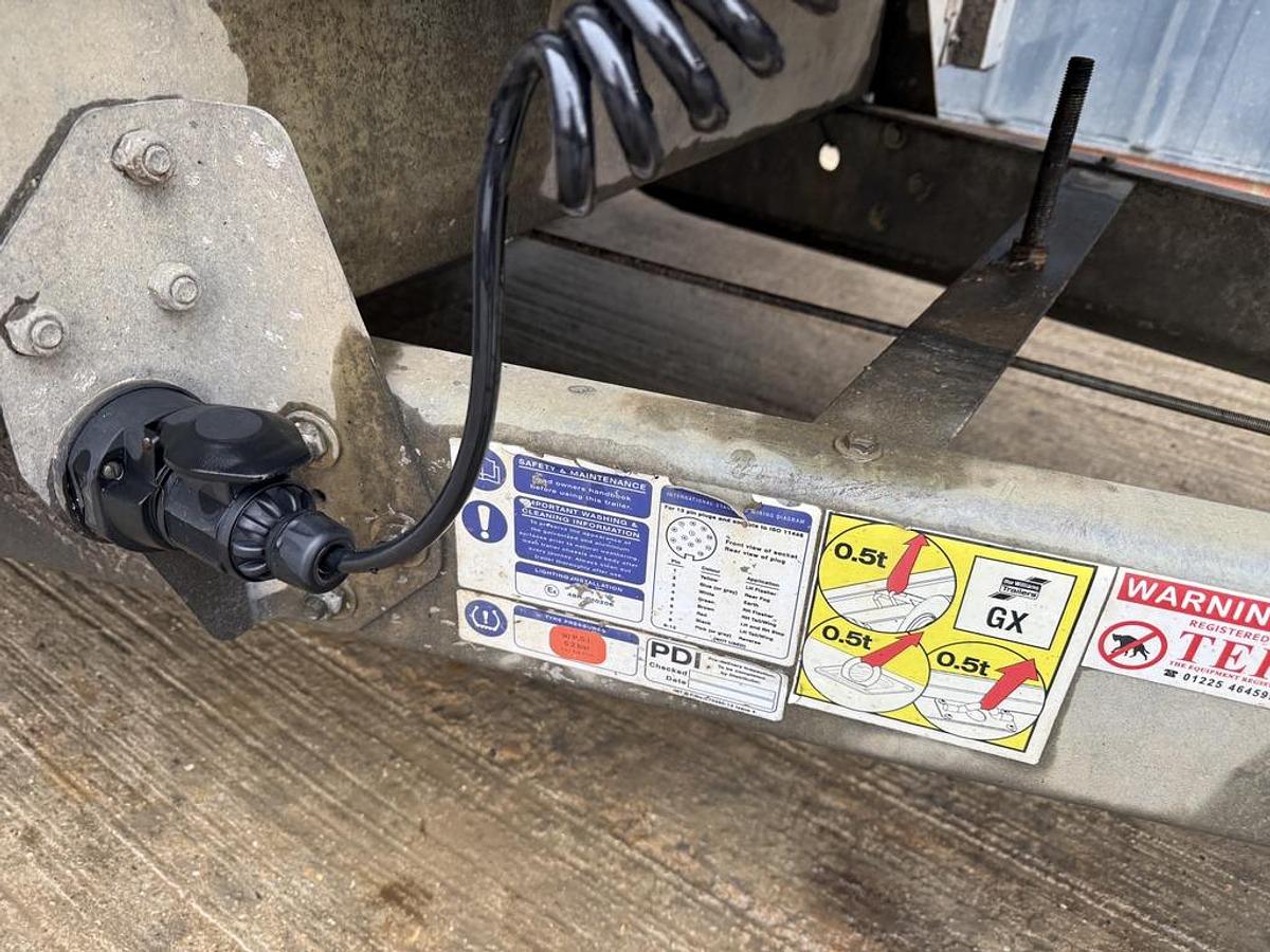 Used Ifor Williams GX105HD 3.5t Plant Trailer