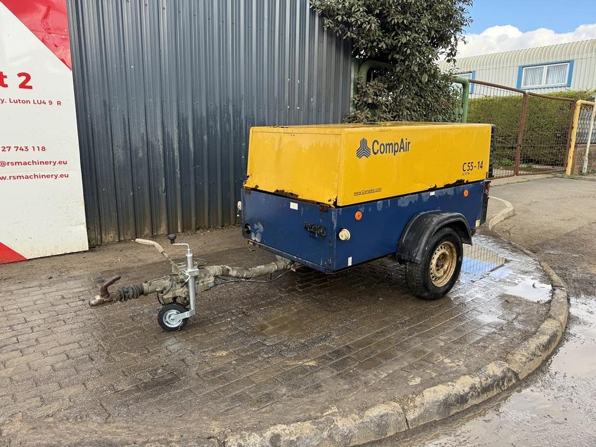 Used CompAir C55-14 5.5 m3/min Compressor