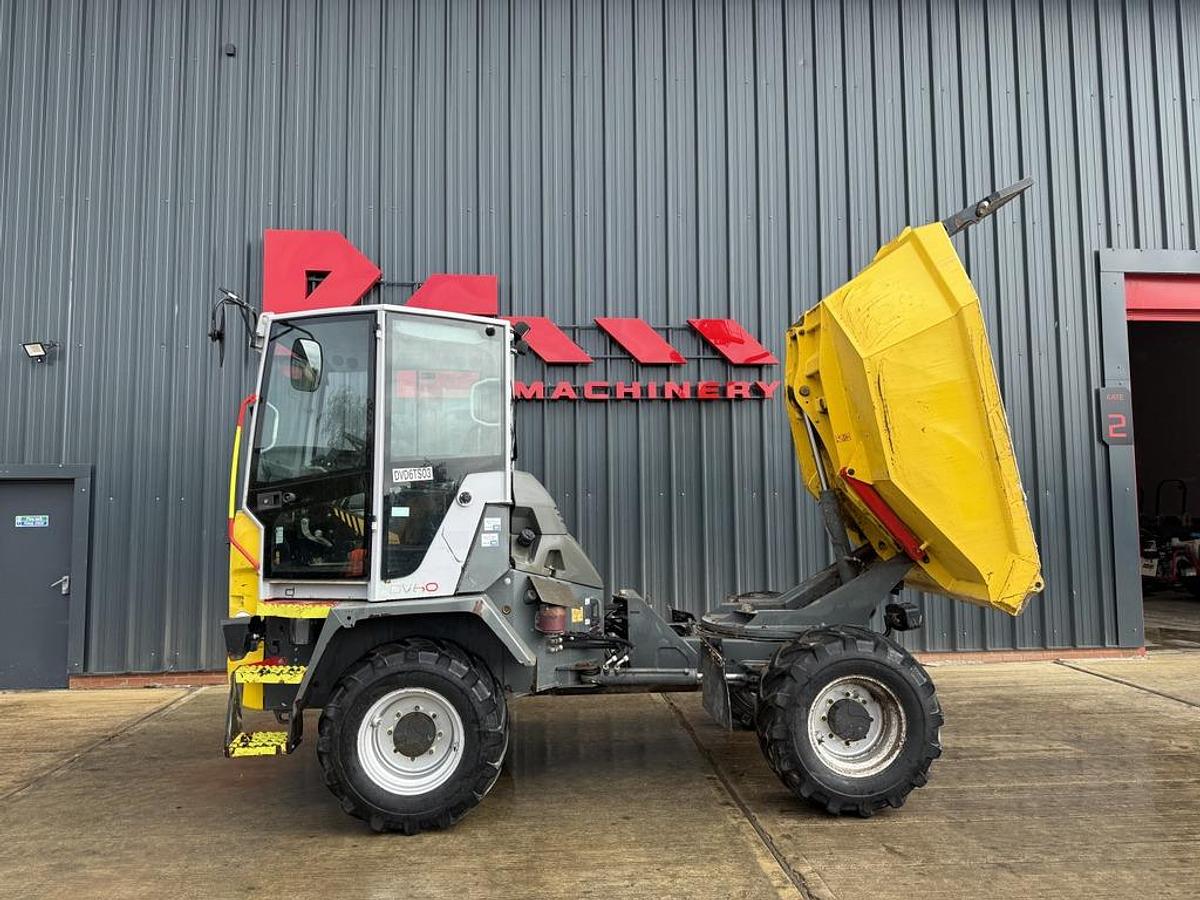 Used Wacker Neuson DV60 6t Dual View Swivel Dumper