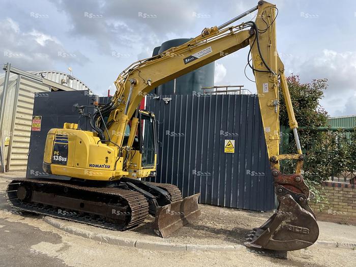 Used KOMATSU PC138 US-8