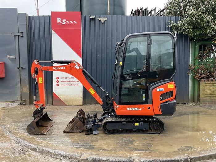 Used Kubota KX016-4 1.6t Mini Excavator