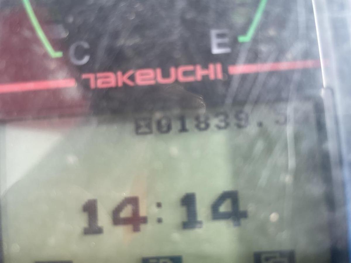 Used Takeuchi TB216 1.8t Mini Excavator