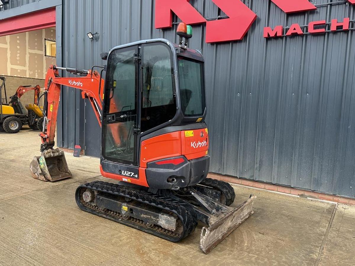Used Kubota U27-4 2.7t Mini Excavator