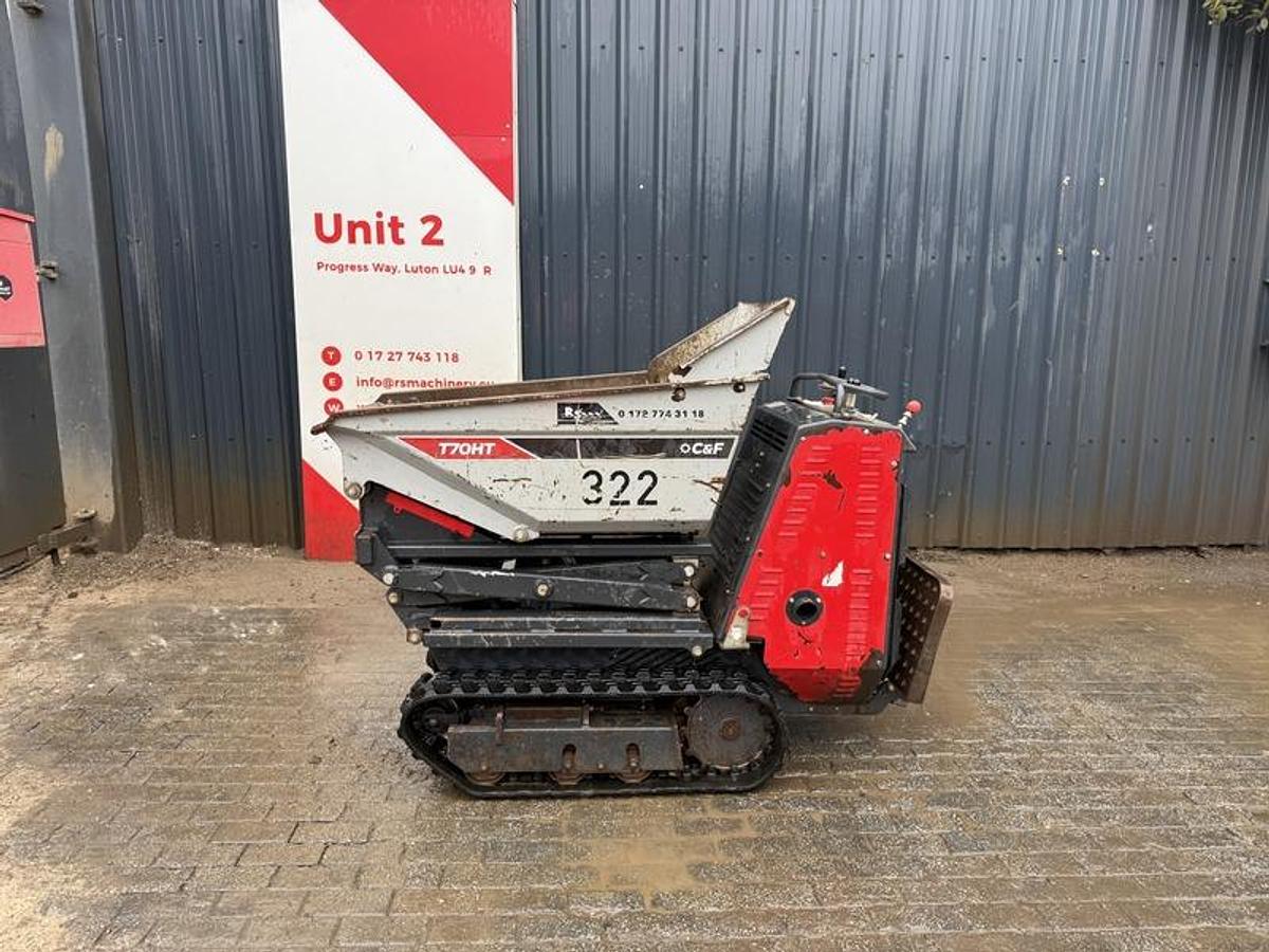 Used C&F T70 HT 700 Kg Mini Dumper