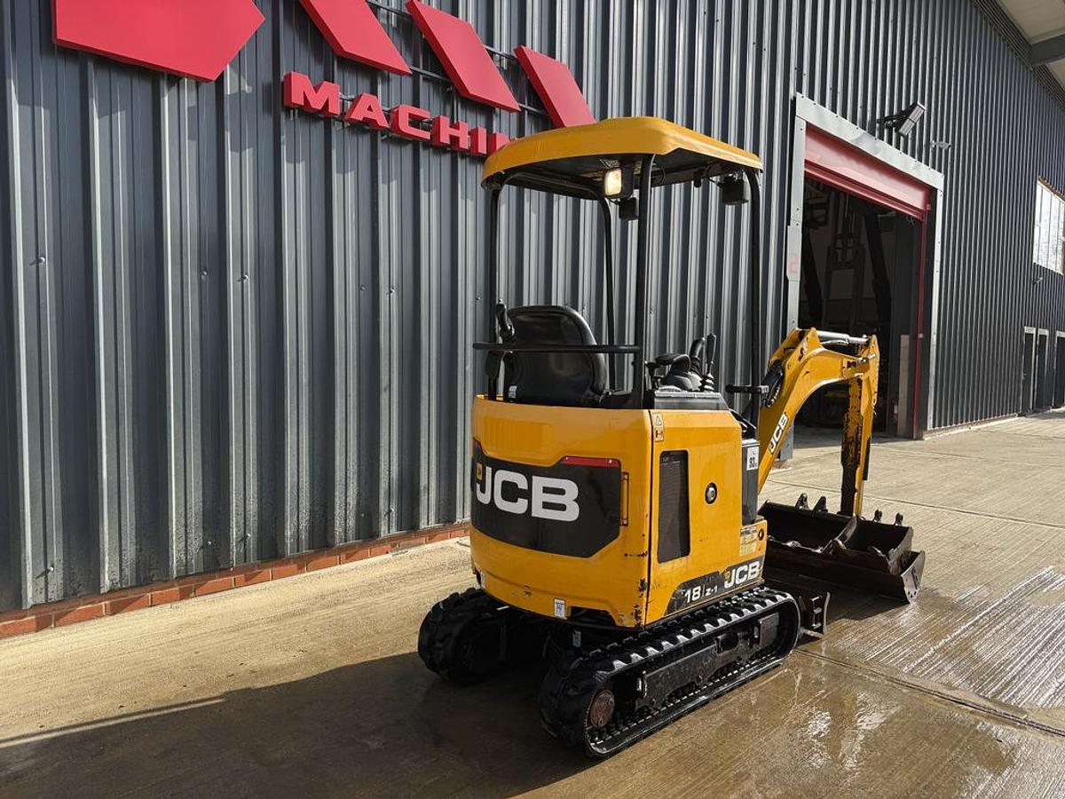 Used JCB 18Z-1 1.8t Mini Excavator