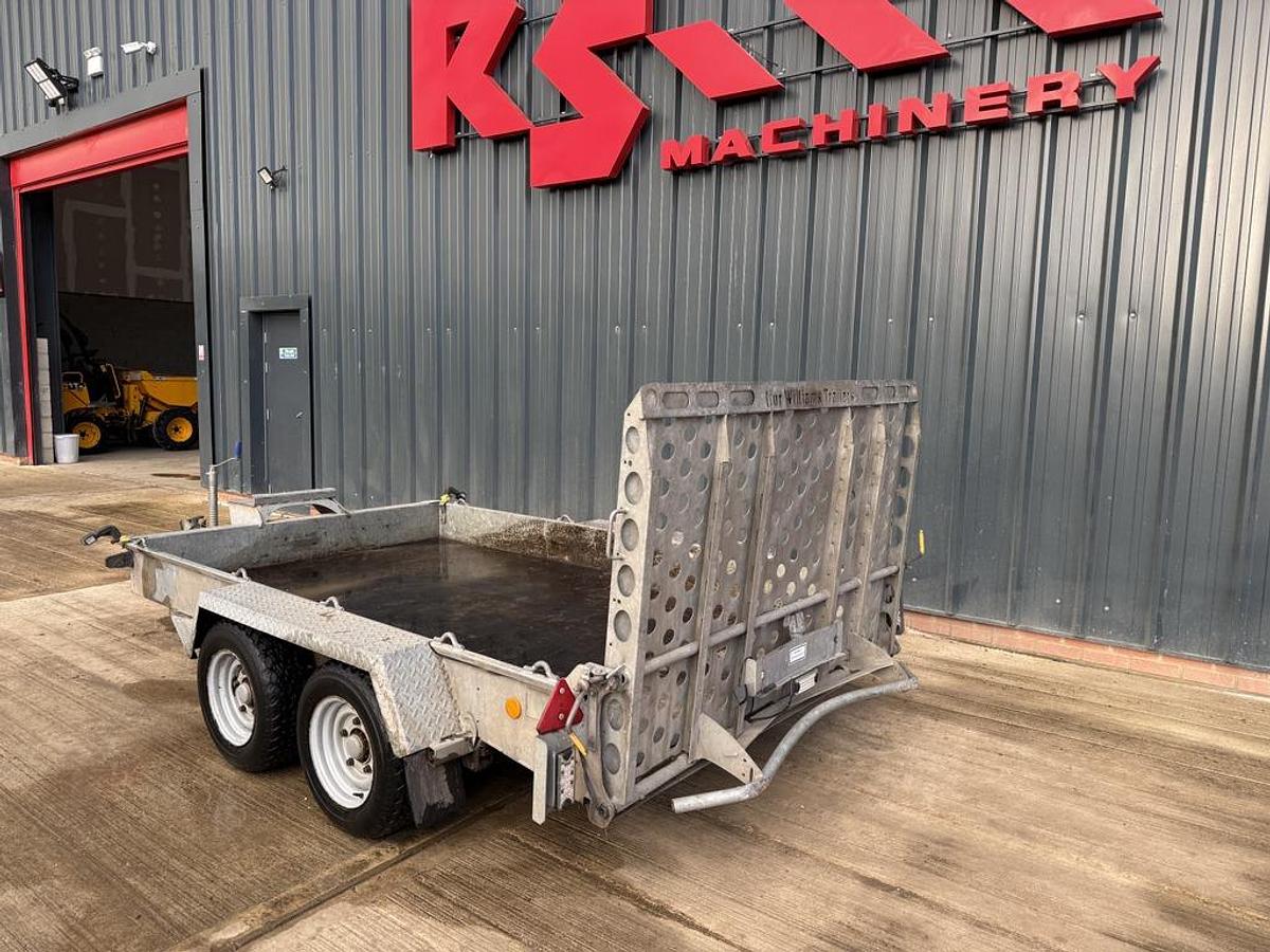 Used Ifor Williams GH106BT 3.5t Plant Trailer