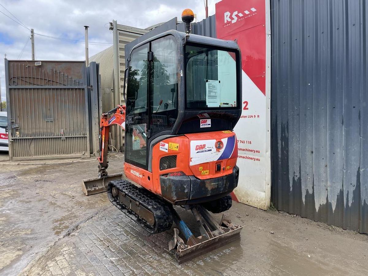 Used Kubota KX016-4 1.6t Mini Excavator
