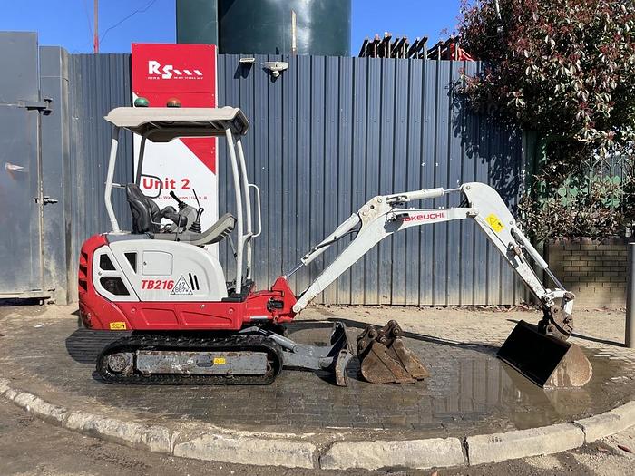 Used Takeuchi TB216 Mini Excavator