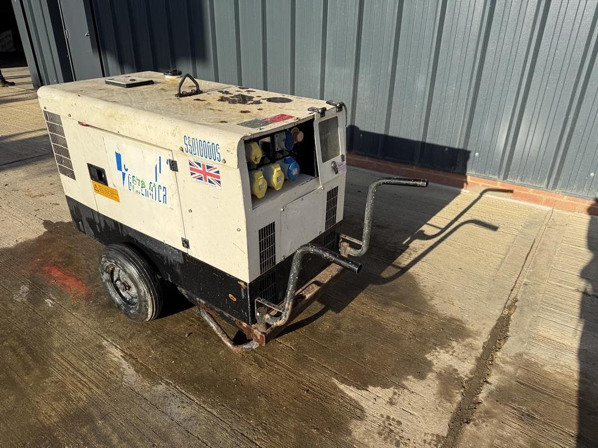 Used Stephill Generators SSD10000S 10 kVA Diesel Generator
